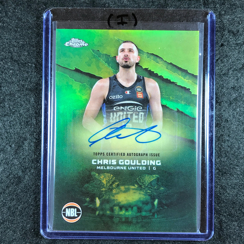 2024-25 Topps Chrome NBL CHRIS GOULDING NBL Auto Refractor #CG (I)