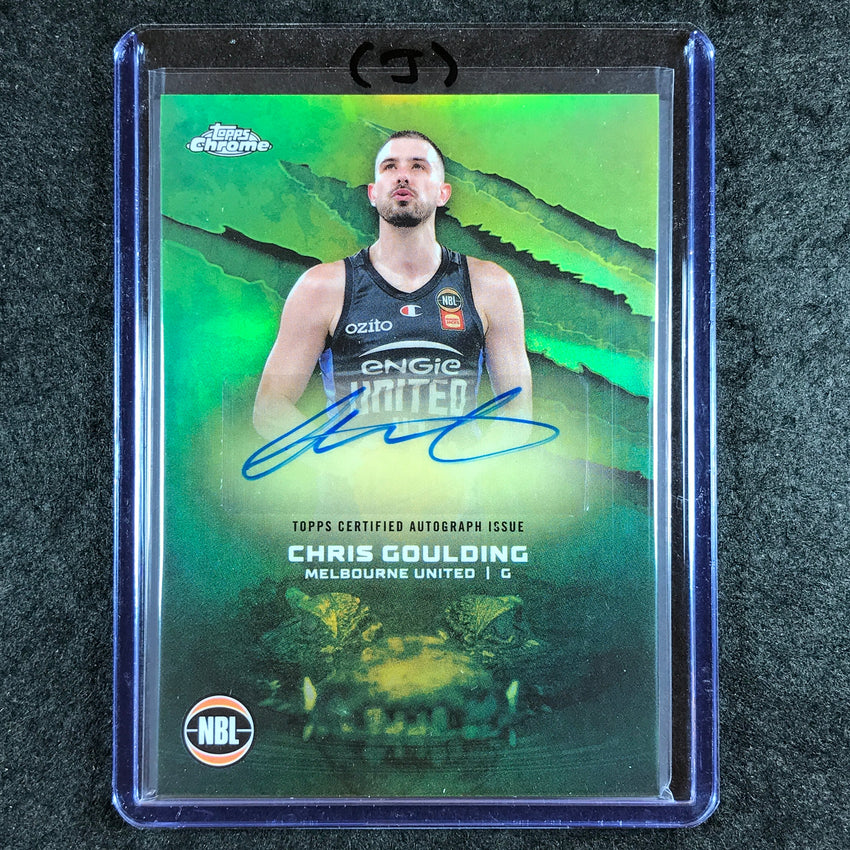 2024-25 Topps Chrome NBL CHRIS GOULDING NBL Auto Refractor #CG (J)
