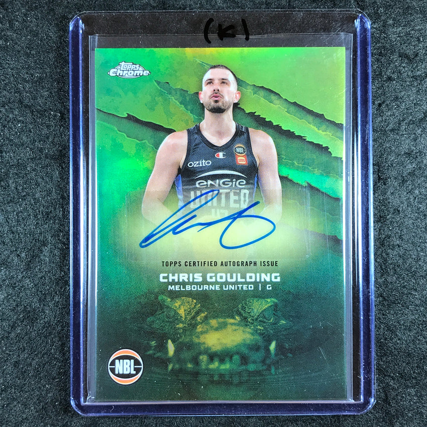 2024-25 Topps Chrome NBL CHRIS GOULDING NBL Auto Refractor #CG (K)