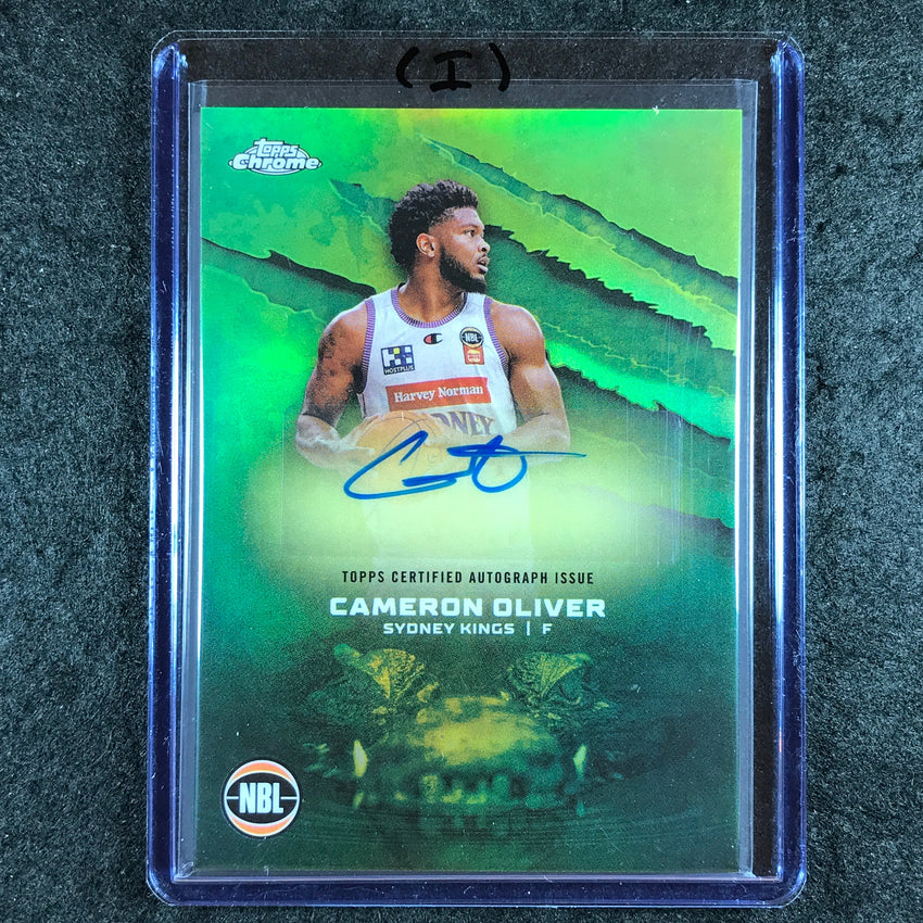 2024-25 Topps Chrome NBL CAMERON OLIVER NBL Auto Refractor #CO (I)