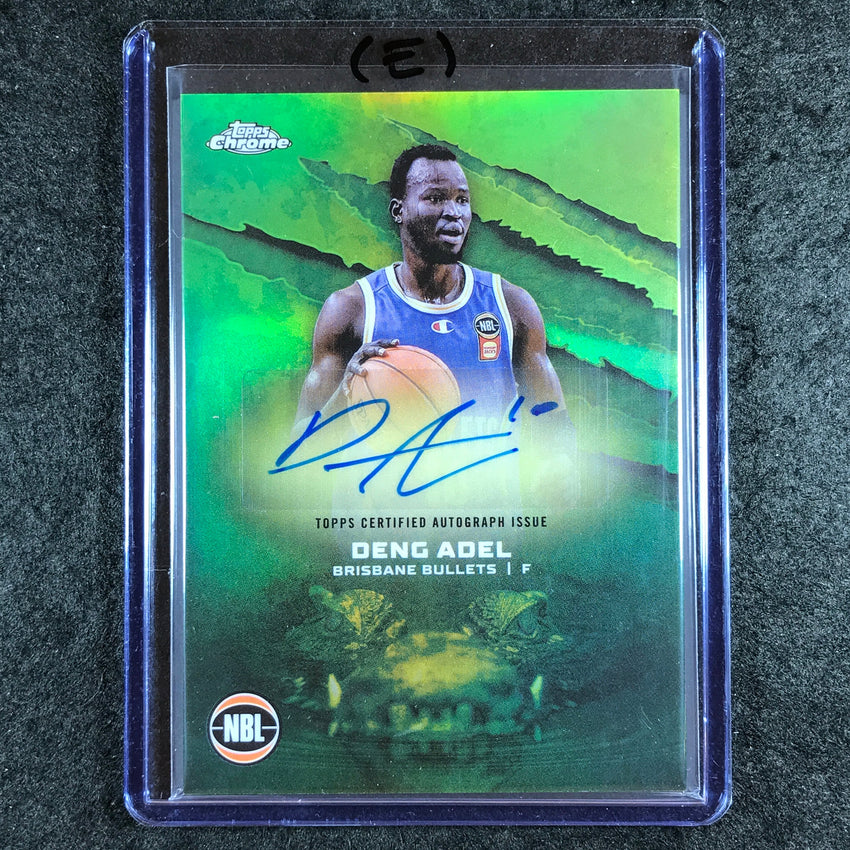 2024-25 Topps Chrome NBL DENG ADEL NBL Auto Refractor #DA (E)