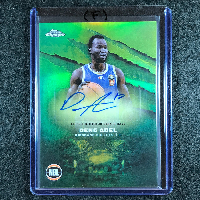 2024-25 Topps Chrome NBL DENG ADEL NBL Auto Refractor #DA (F)