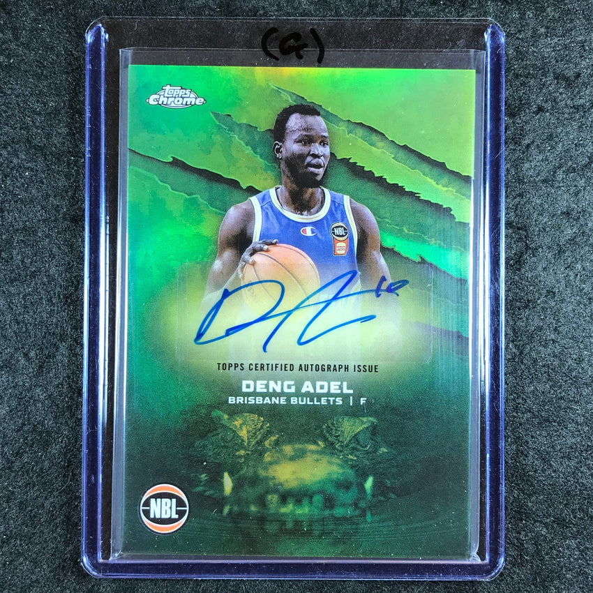 2024-25 Topps Chrome NBL DENG ADEL NBL Auto Refractor #DA (G)