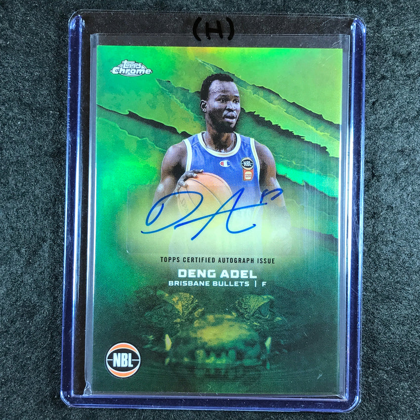 2024-25 Topps Chrome NBL DENG ADEL NBL Auto Refractor #DA (H)