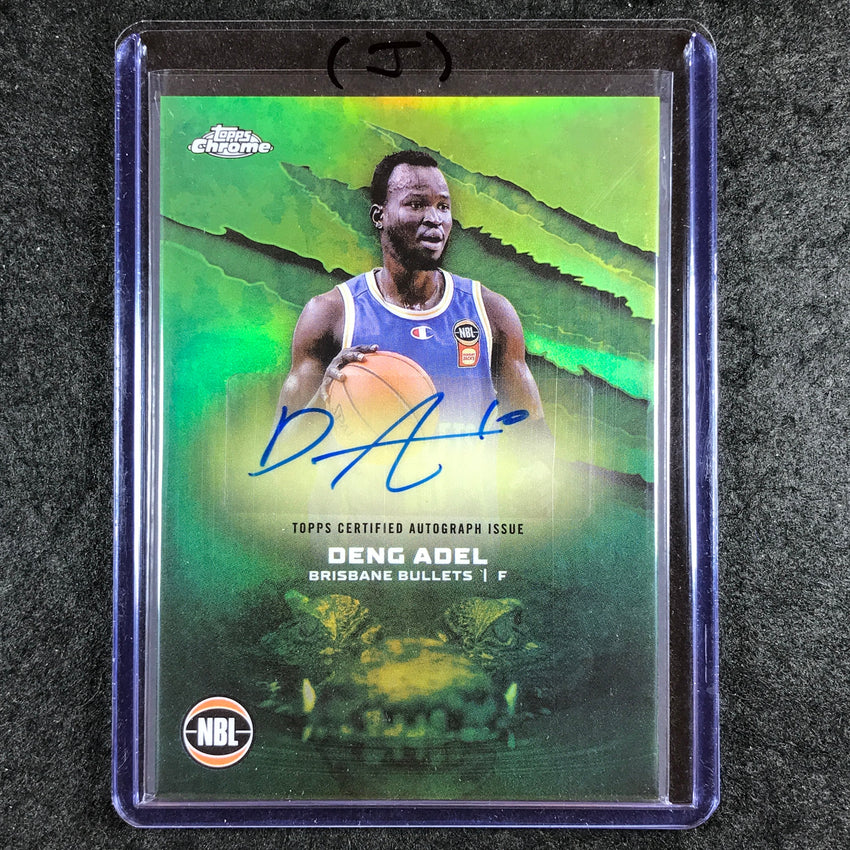 2024-25 Topps Chrome NBL DENG ADEL NBL Auto Refractor #DA (J)