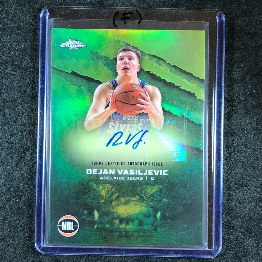 2024-25 Topps Chrome NBL DEJAN VASILJEVIC NBL Auto Refractor #DV (F)