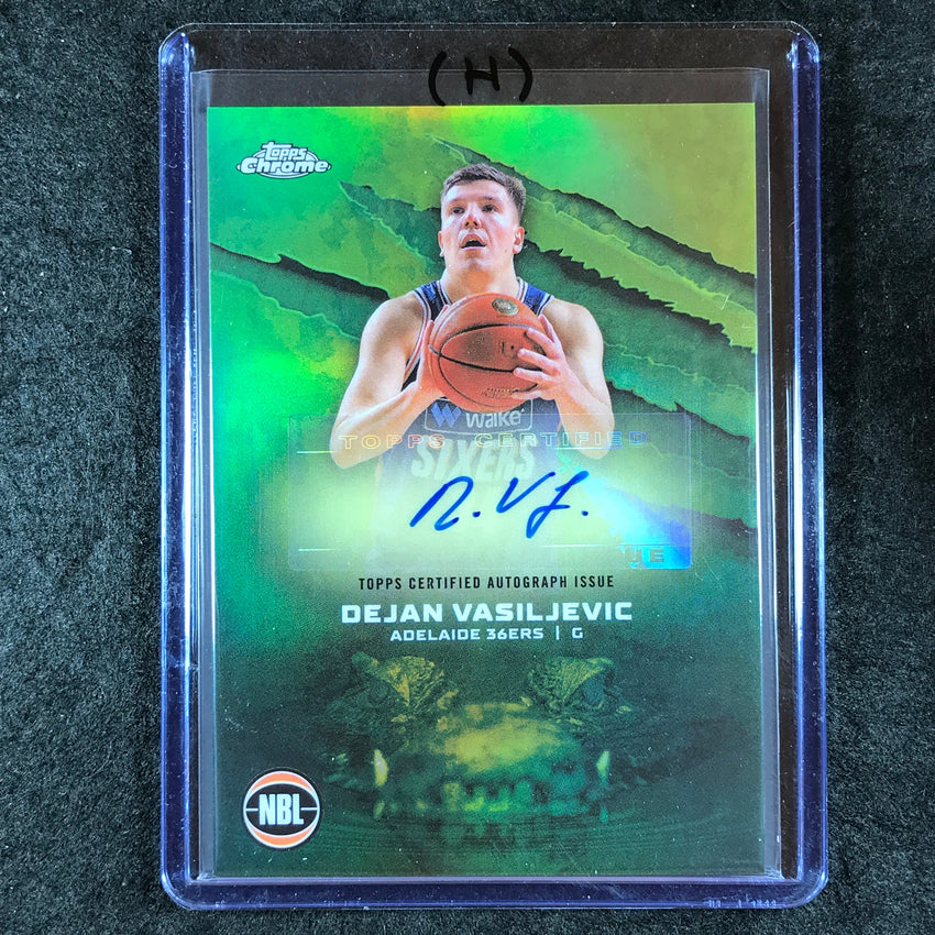 2024-25 Topps Chrome NBL DEJAN VASILJEVIC NBL Auto Refractor #DV (H)