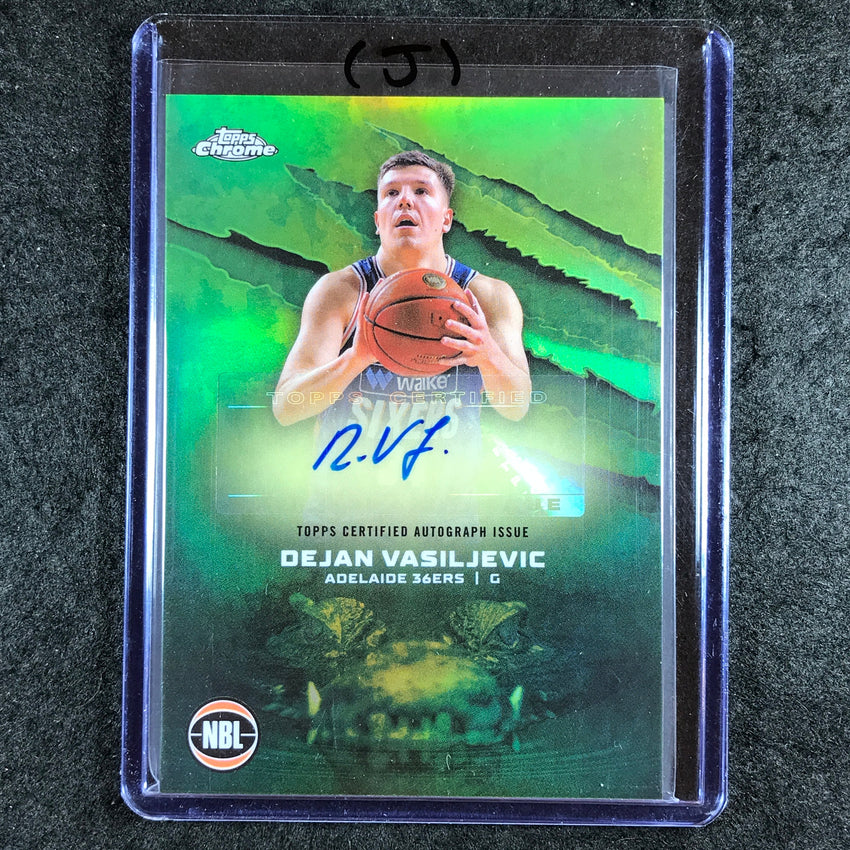 2024-25 Topps Chrome NBL DEJAN VASILJEVIC NBL Auto Refractor #DV (J)