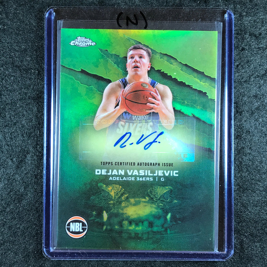 2024-25 Topps Chrome NBL DEJAN VASILJEVIC NBL Auto Refractor #DV (N)