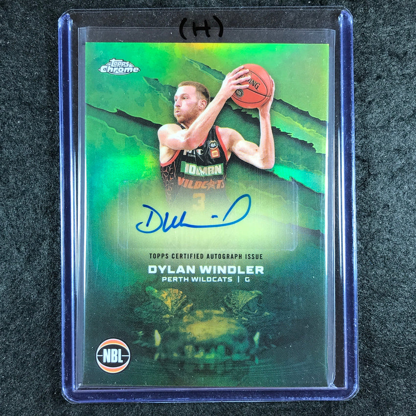 2024-25 Topps Chrome NBL DYLAN WINDLER NBL Auto Refractor #DW (H)