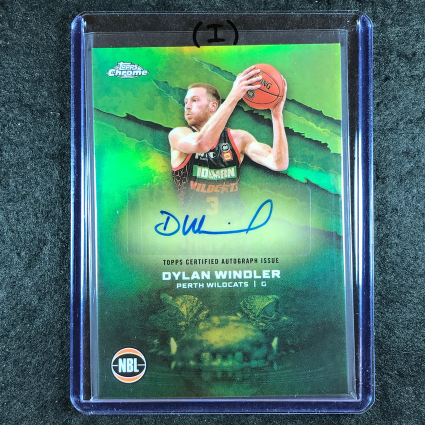 2024-25 Topps Chrome NBL DYLAN WINDLER NBL Auto Refractor #DW (I)