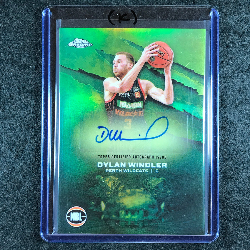 2024-25 Topps Chrome NBL DYLAN WINDLER NBL Auto Refractor #DW (K)