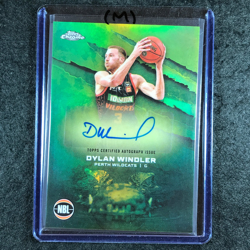 2024-25 Topps Chrome NBL DYLAN WINDLER NBL Auto Refractor #DW (M)