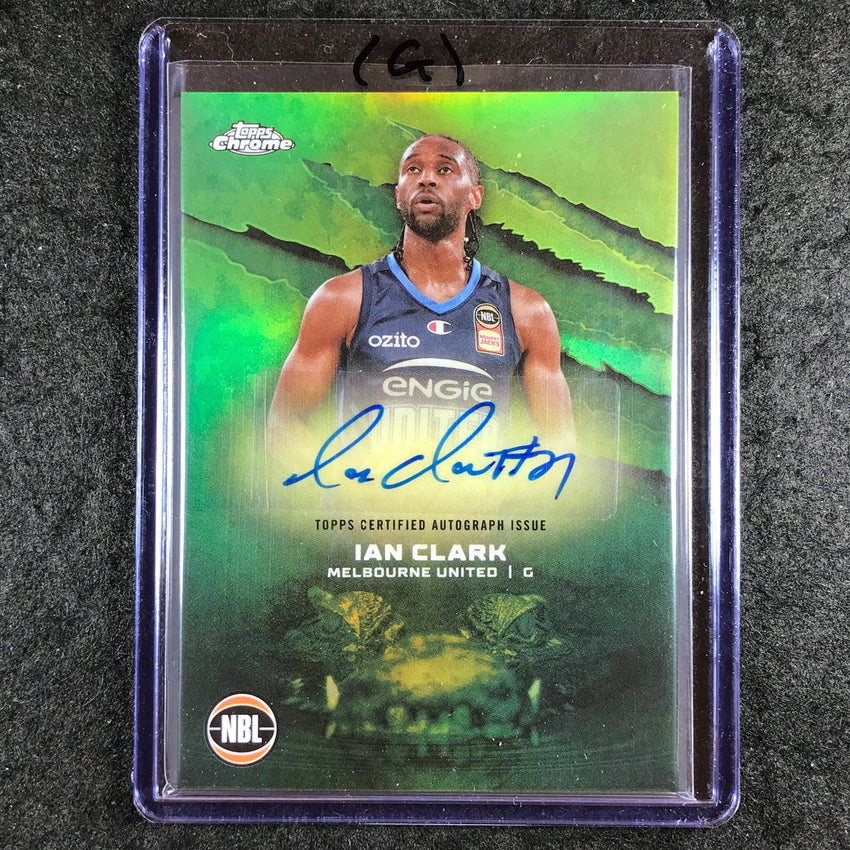 2024-25 Topps Chrome NBL IAN CLARK NBL Auto Refractor #IC (G)