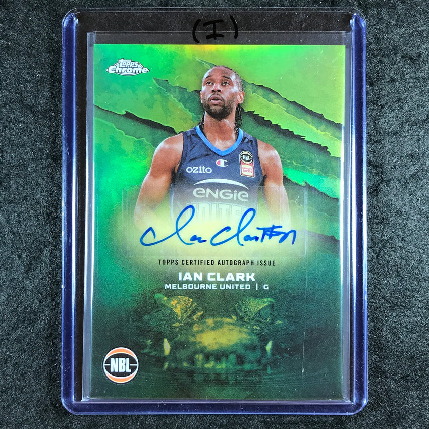 2024-25 Topps Chrome NBL IAN CLARK NBL Auto Refractor #IC (I)