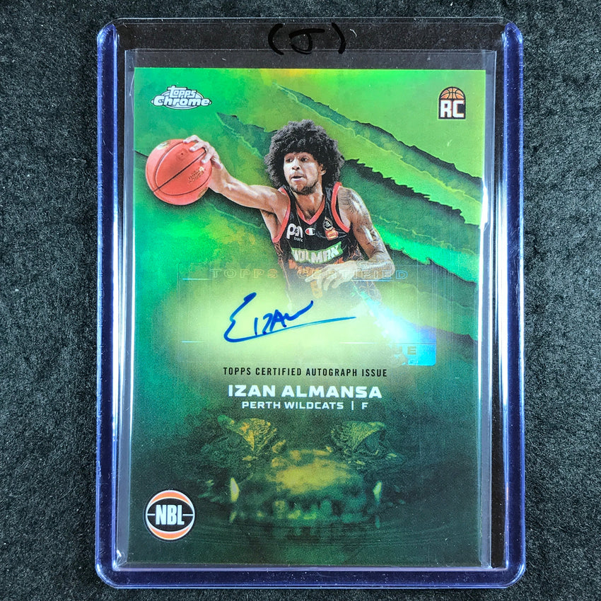 2024-25 Topps Chrome NBL IZAN ALMANSA NBL Rookie Auto Refractor #IZ (J)