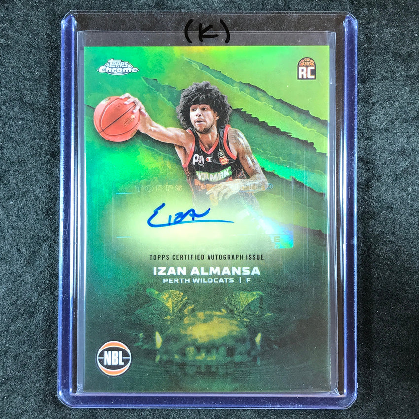 2024-25 Topps Chrome NBL IZAN ALMANSA NBL Rookie Auto Refractor #IZ (K)