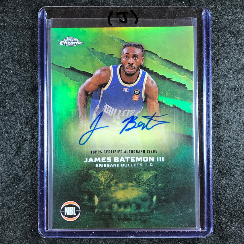 2024-25 Topps Chrome NBL JAMES BATEMON III NBL Auto Refractor #JB (J)