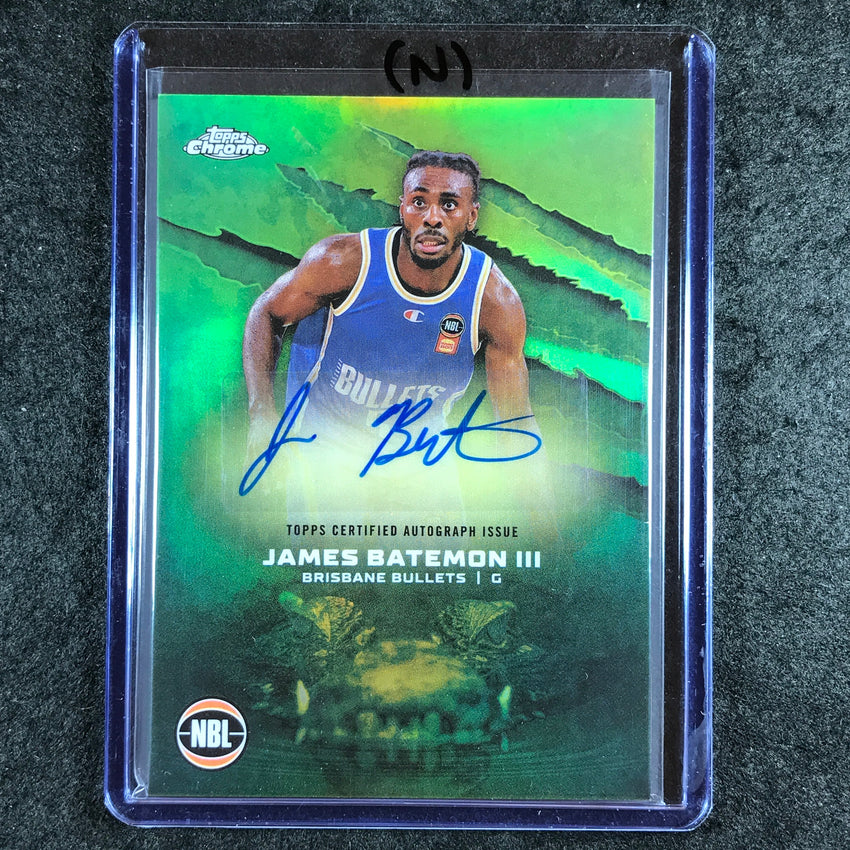 2024-25 Topps Chrome NBL JAMES BATEMON III NBL Auto Refractor #JB (N)