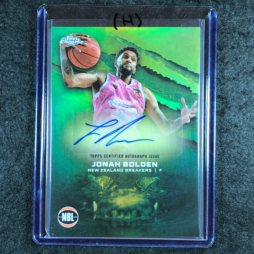 2024-25 Topps Chrome NBL JONAH BOLDEN NBL Auto Refractor #JBO (H)