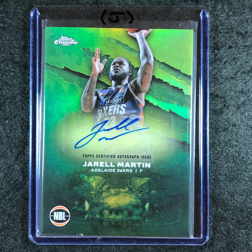 2024-25 Topps Chrome NBL JARELL MARTIN NBL Auto Refractor #JM (J)
