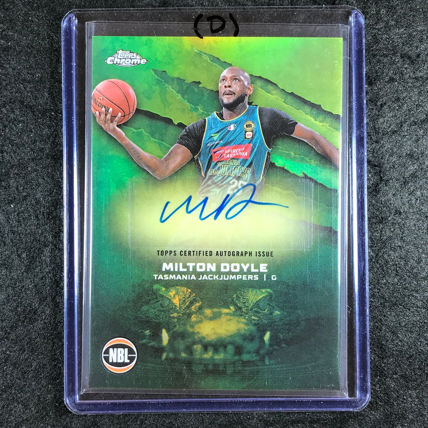 2024-25 Topps Chrome NBL MILTON DOYLE NBL Auto Refractor #MD (D)