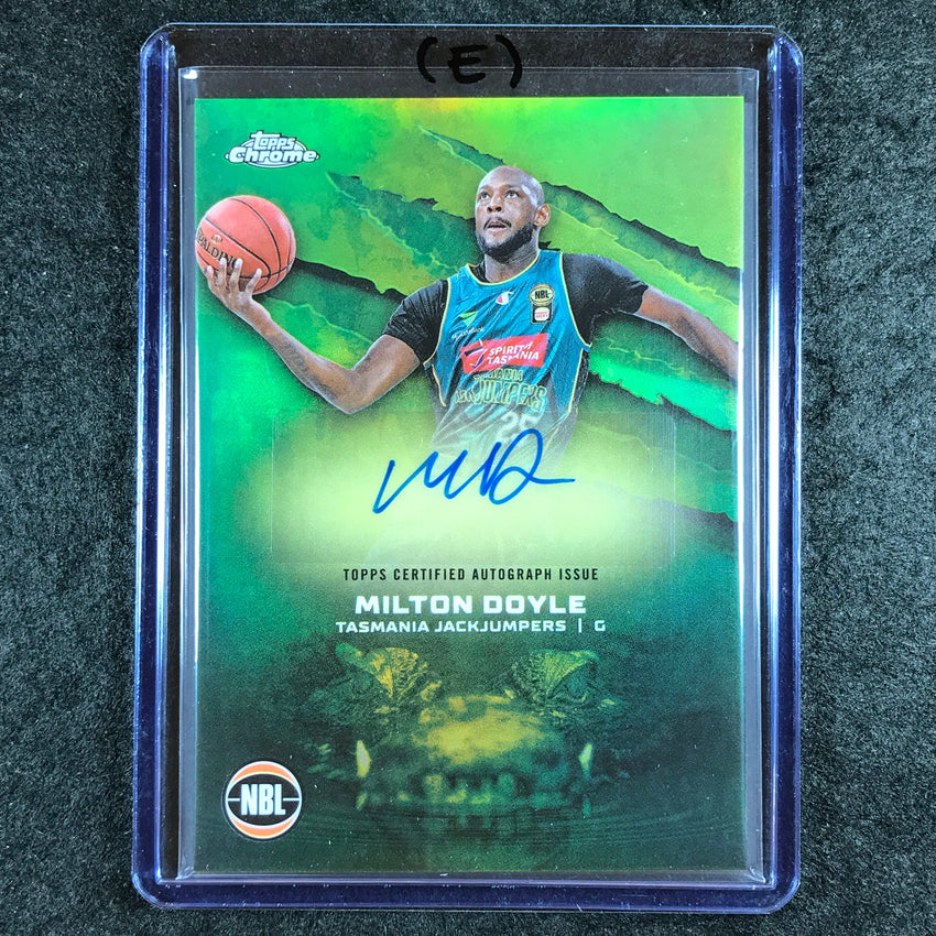 2024-25 Topps Chrome NBL MILTON DOYLE NBL Auto Refractor #MD (E)