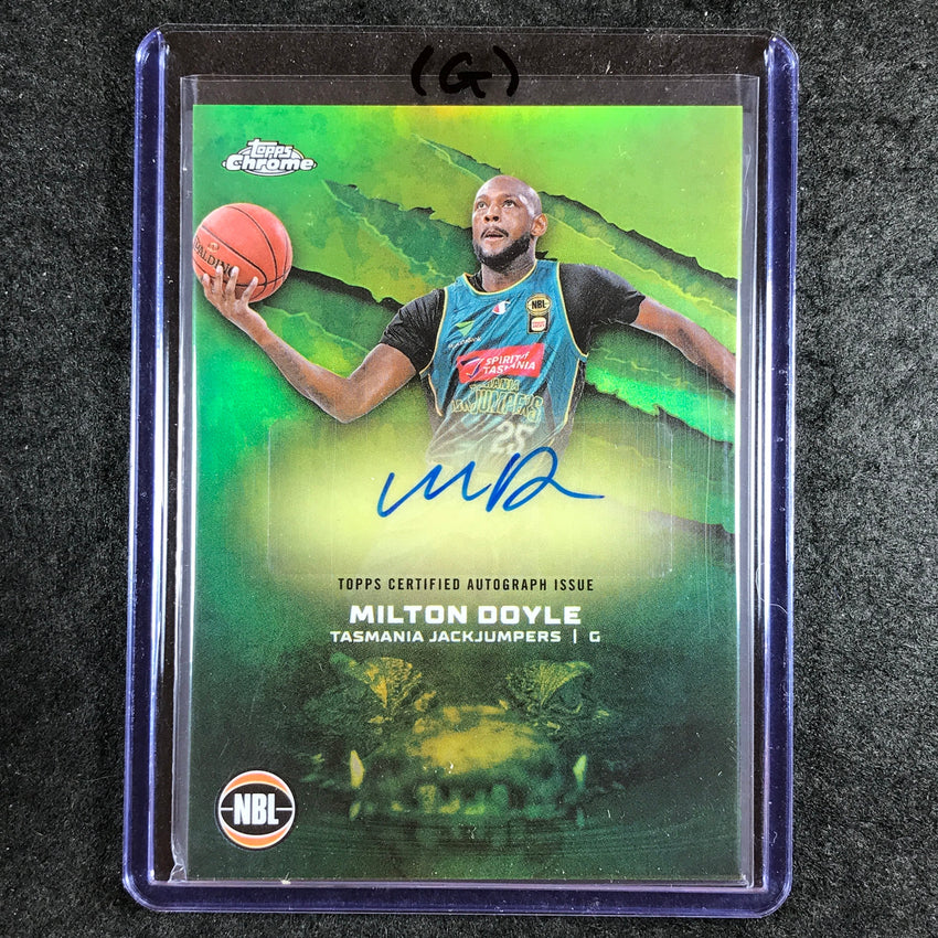 2024-25 Topps Chrome NBL MILTON DOYLE NBL Auto Refractor #MD (G)
