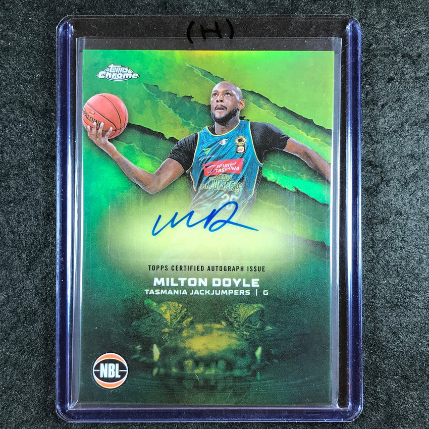2024-25 Topps Chrome NBL MILTON DOYLE NBL Auto Refractor #MD (H)