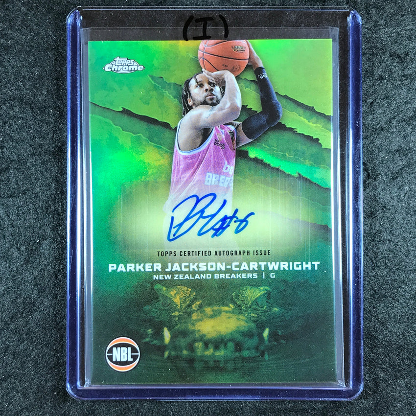 2024-25 Topps Chrome NBL PARKER JACKSON-CARTWRIGHT NBL Auto Refractor #PJC (I)