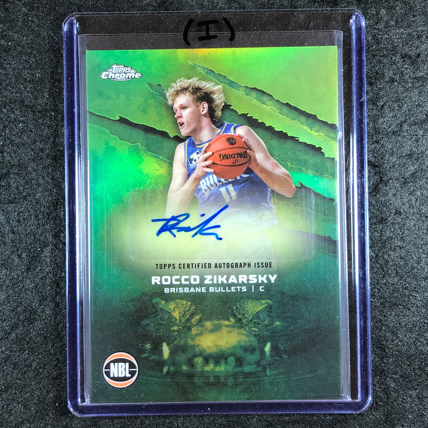 2024-25 Topps Chrome NBL ROCCO ZIKARSKY NBL Auto Refractor #RZ (I)
