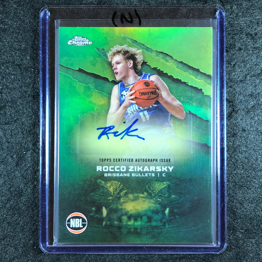 2024-25 Topps Chrome NBL ROCCO ZIKARSKY NBL Auto Refractor #RZ (N)
