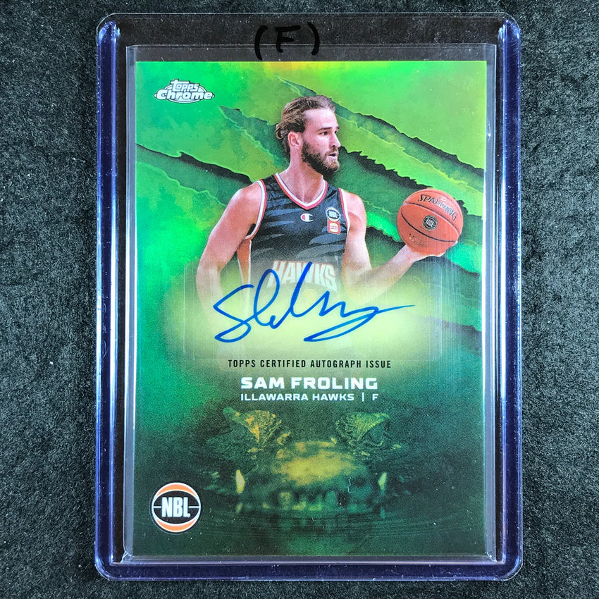2024-25 Topps Chrome NBL SAM FROLING NBL Auto Refractor #SF (F)