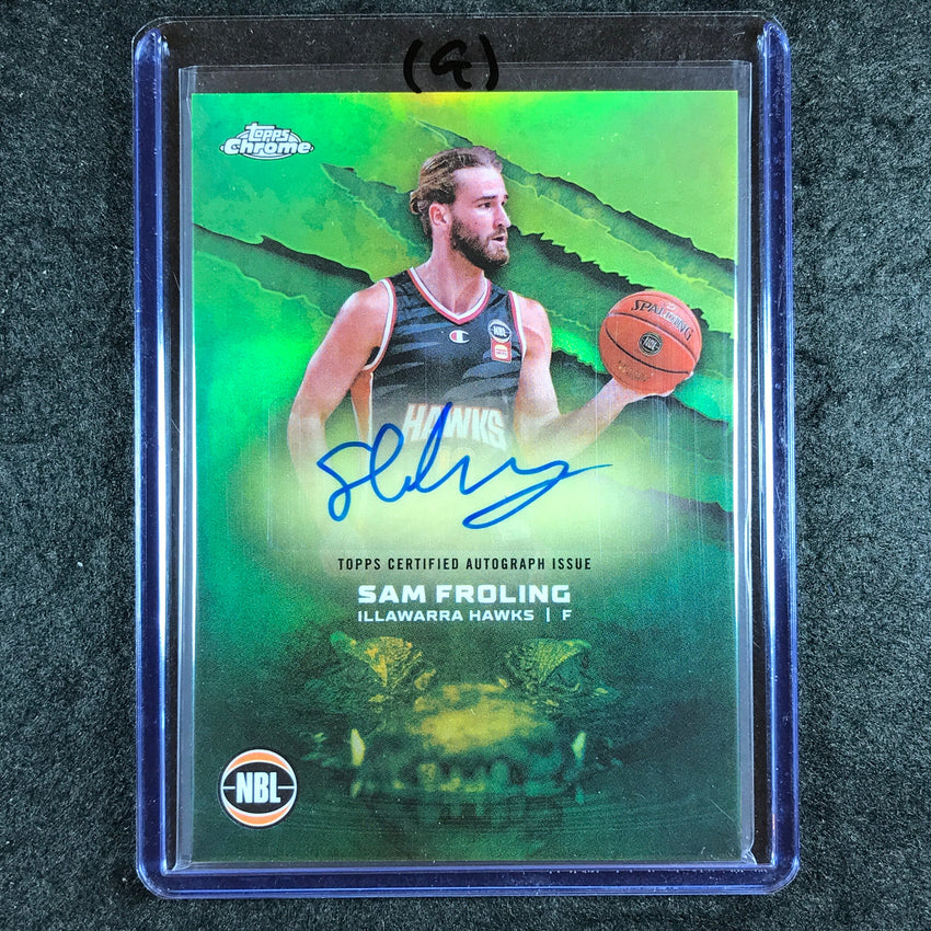 2024-25 Topps Chrome NBL SAM FROLING NBL Auto Refractor #SF (G)