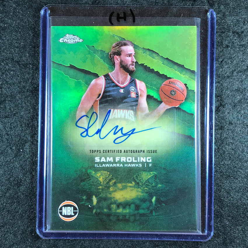 2024-25 Topps Chrome NBL SAM FROLING NBL Auto Refractor #SF (H)