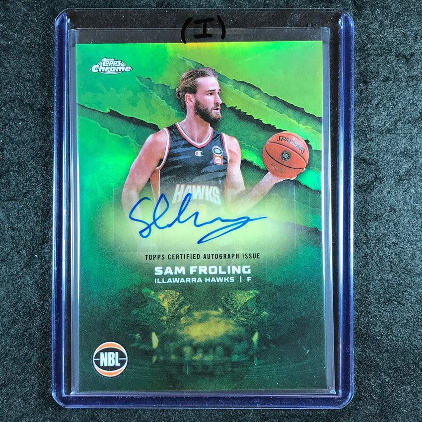2024-25 Topps Chrome NBL SAM FROLING NBL Auto Refractor #SF (I)