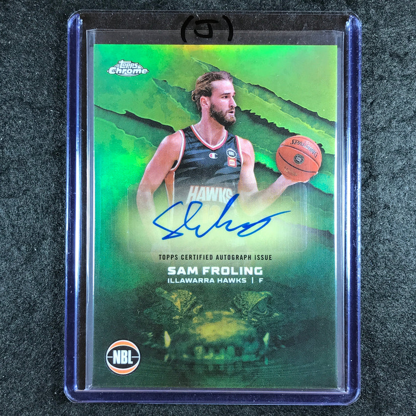 2024-25 Topps Chrome NBL SAM FROLING NBL Auto Refractor #SF (J)