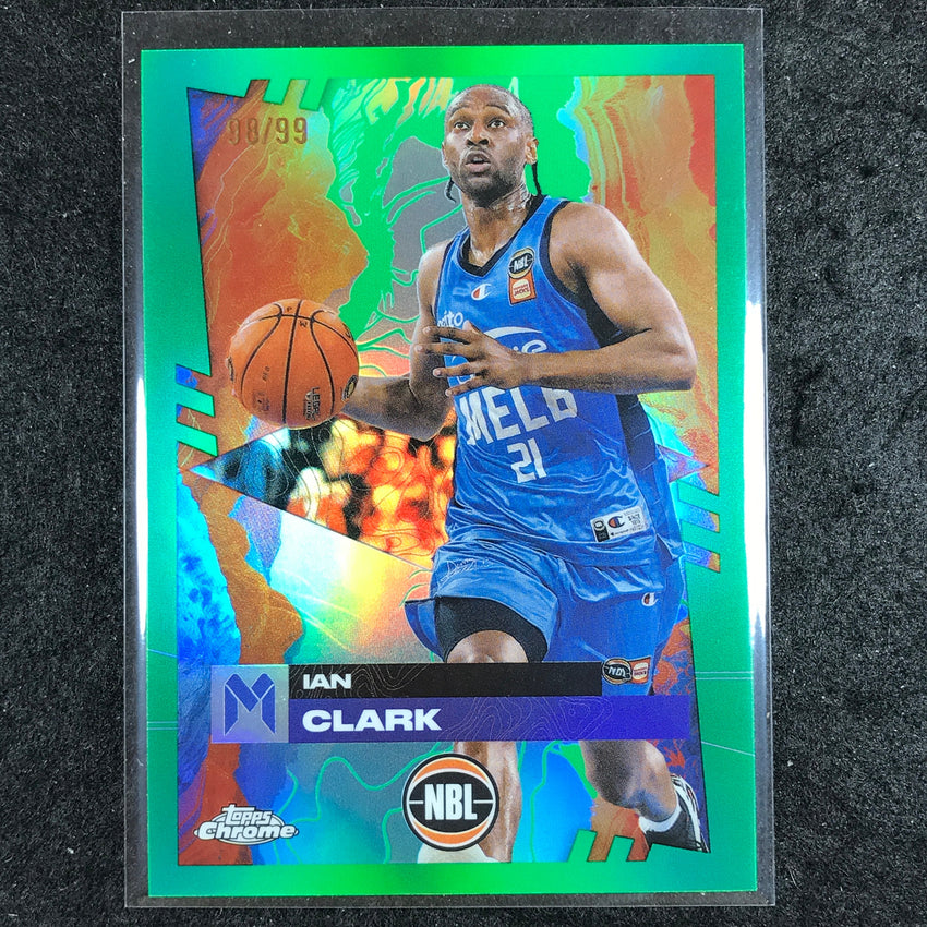 2024-25 Topps Chrome NBL IAN CLARK Base Green 98/99 #42