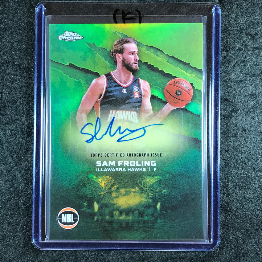 2024-25 Topps Chrome NBL SAM FROLING NBL Auto Refractor #SF (K)