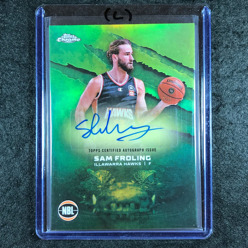 2024-25 Topps Chrome NBL SAM FROLING NBL Auto Refractor #SF (L)