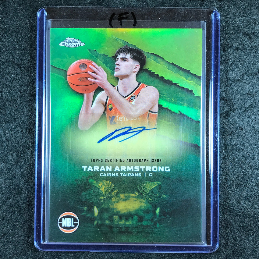 2024-25 Topps Chrome NBL TARAN ARMSTRONG NBL Auto Refractor #TA (F)