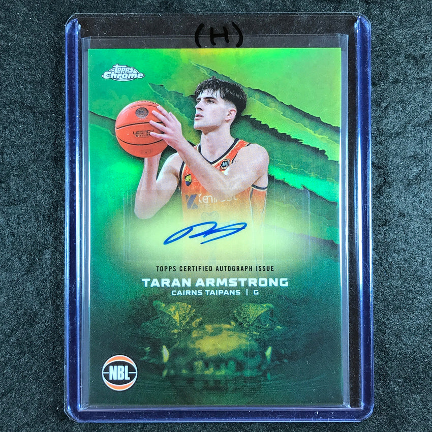 2024-25 Topps Chrome NBL TARAN ARMSTRONG NBL Auto Refractor #TA (H)