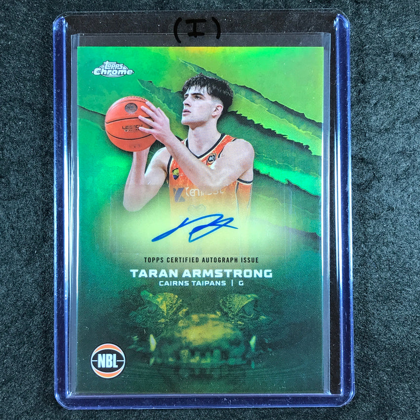 2024-25 Topps Chrome NBL TARAN ARMSTRONG NBL Auto Refractor #TA (I)