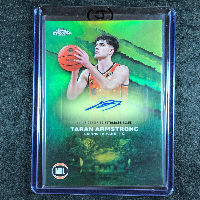 2024-25 Topps Chrome NBL TARAN ARMSTRONG NBL Auto Refractor #TA (J)
