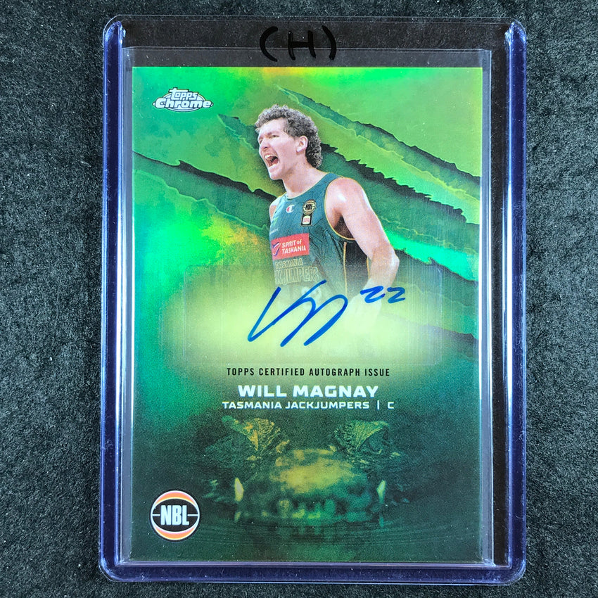 2024-25 Topps Chrome NBL WILL MAGNAY NBL Auto Refractor #WM (H)
