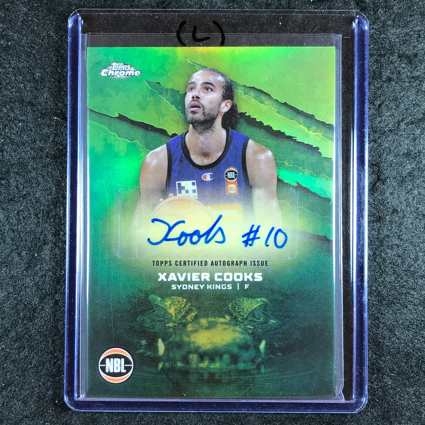 2024-25 Topps Chrome NBL XAVIER COOKS NBL Auto Refractor #XC (L)