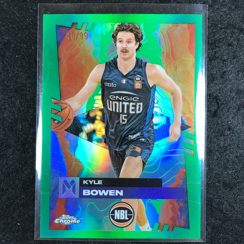 2024-25 Topps Chrome NBL KYLE BOWEN Base Green 40/99 #44