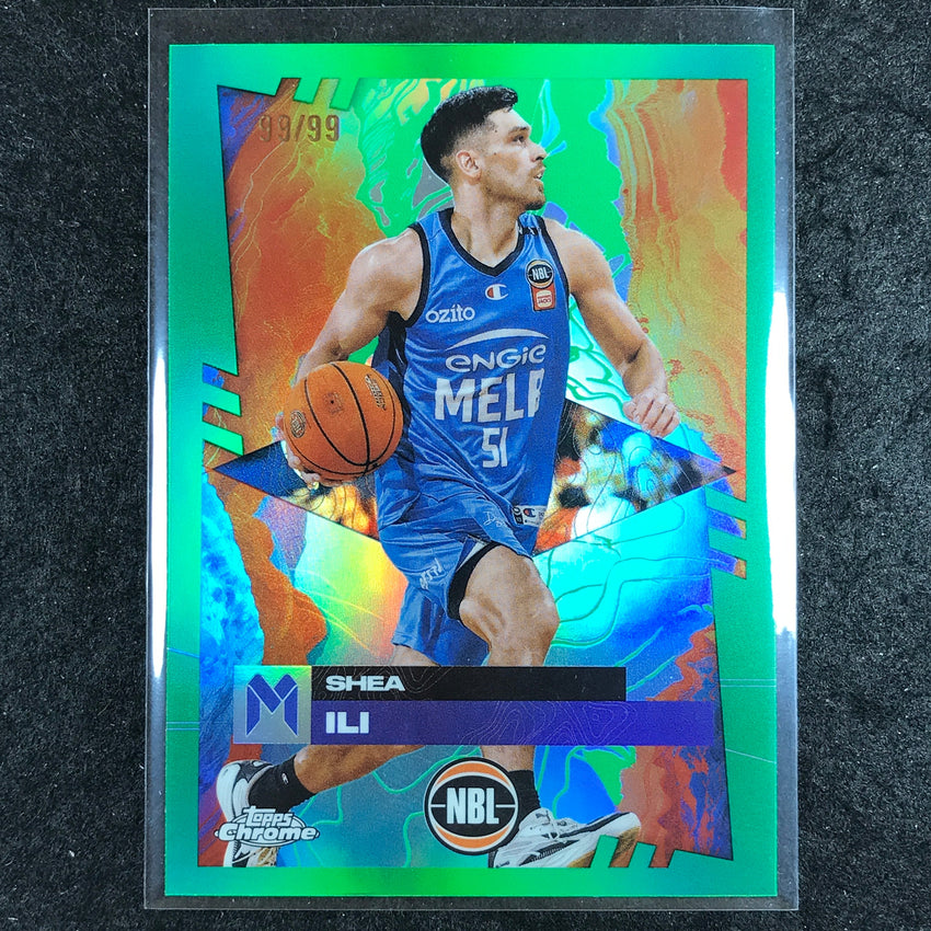 2024-25 Topps Chrome NBL SHEA ILI Base Green 99/99 #46