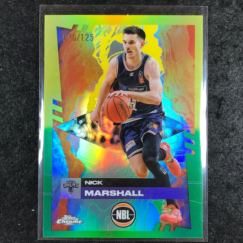 2024-25 Topps Chrome NBL NICK MARSHALL Base Golden Wattle /125 #2