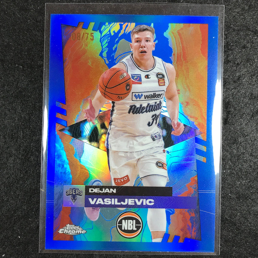 2024-25 Topps Chrome NBL DEJAN VASILJEVIC Base Blue 8/75 #1